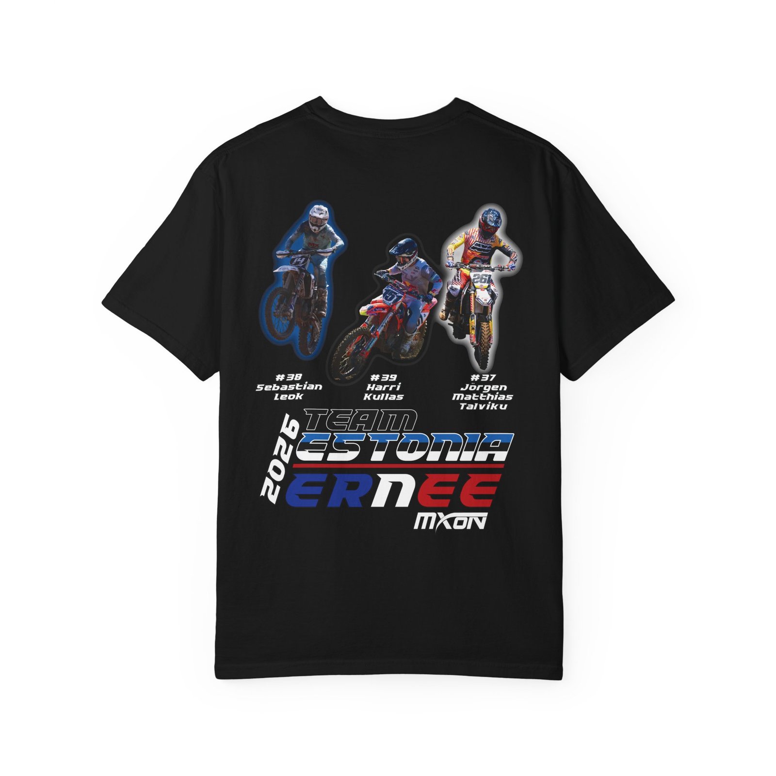 Estonia MXoN 2026 - Three Riders Fan T-Shirt