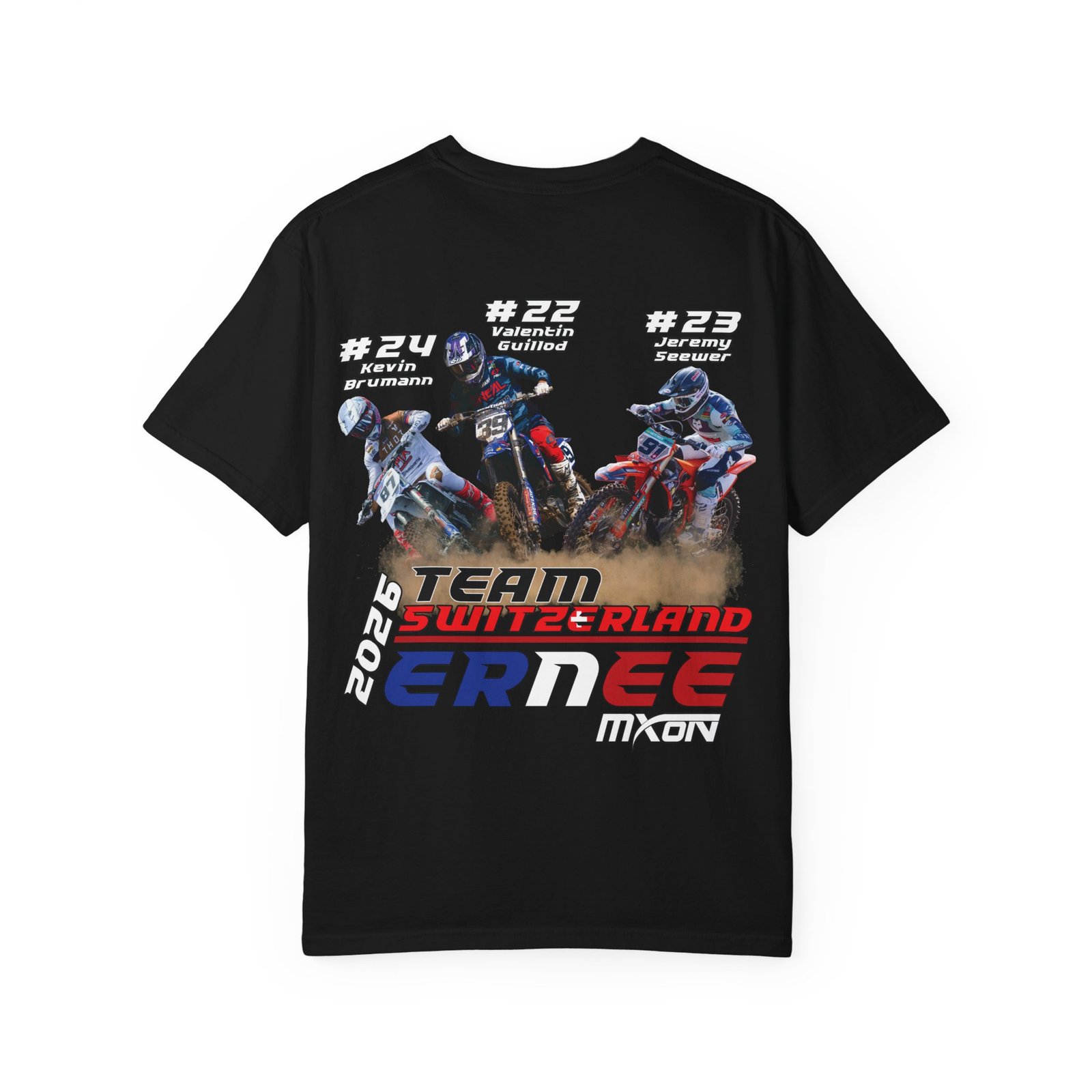 Switzerland MXoN 2026 - Three Riders Fan T-Shirt