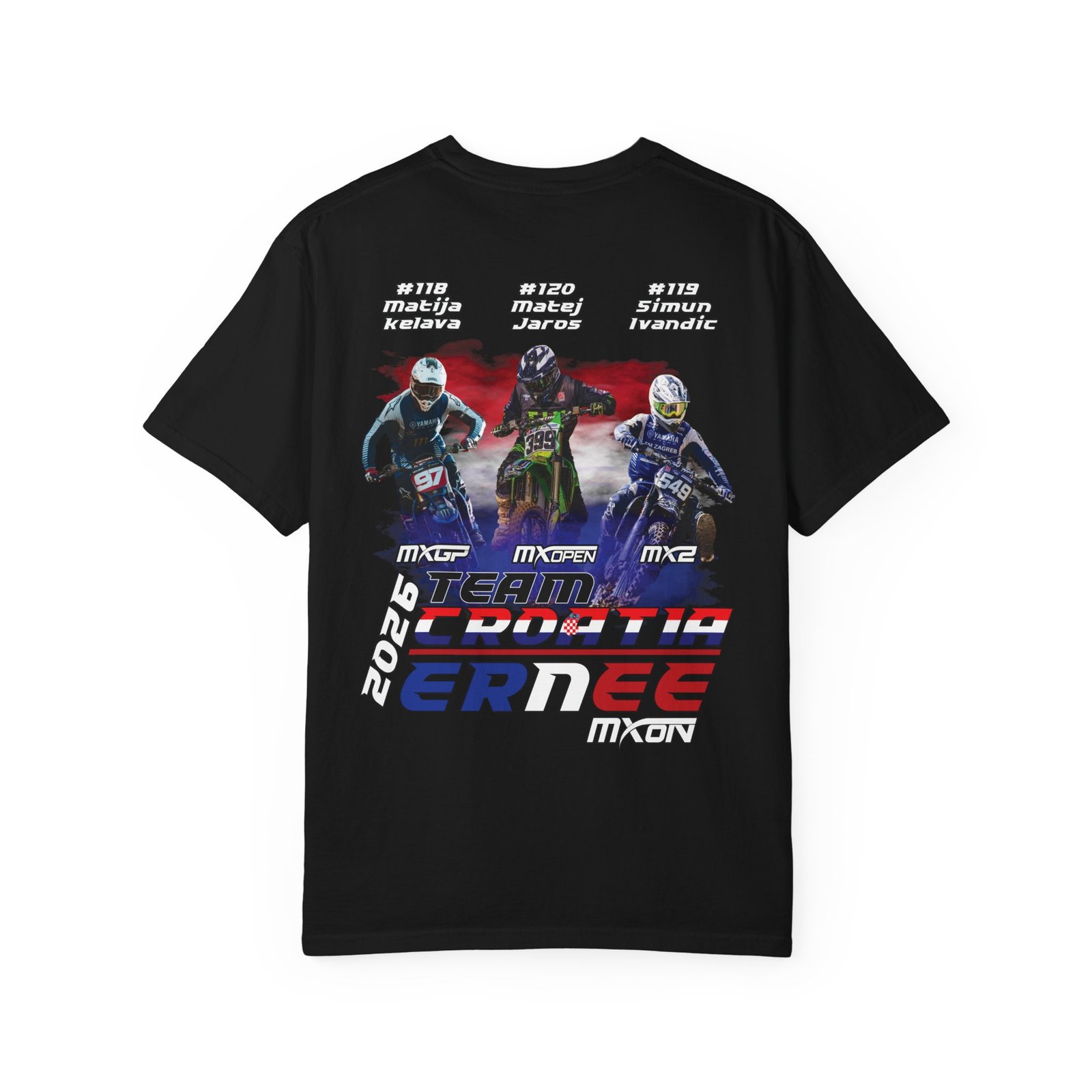 Croatia MXoN 2026 - Three Riders Fan T-Shirt