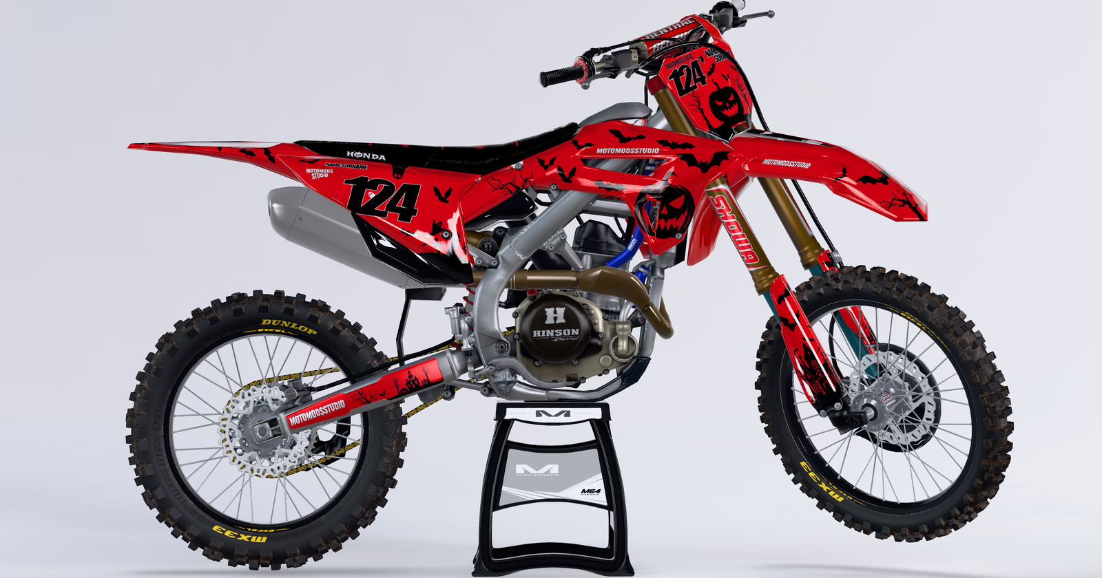 MotoModsStudio Red Reaper Honda