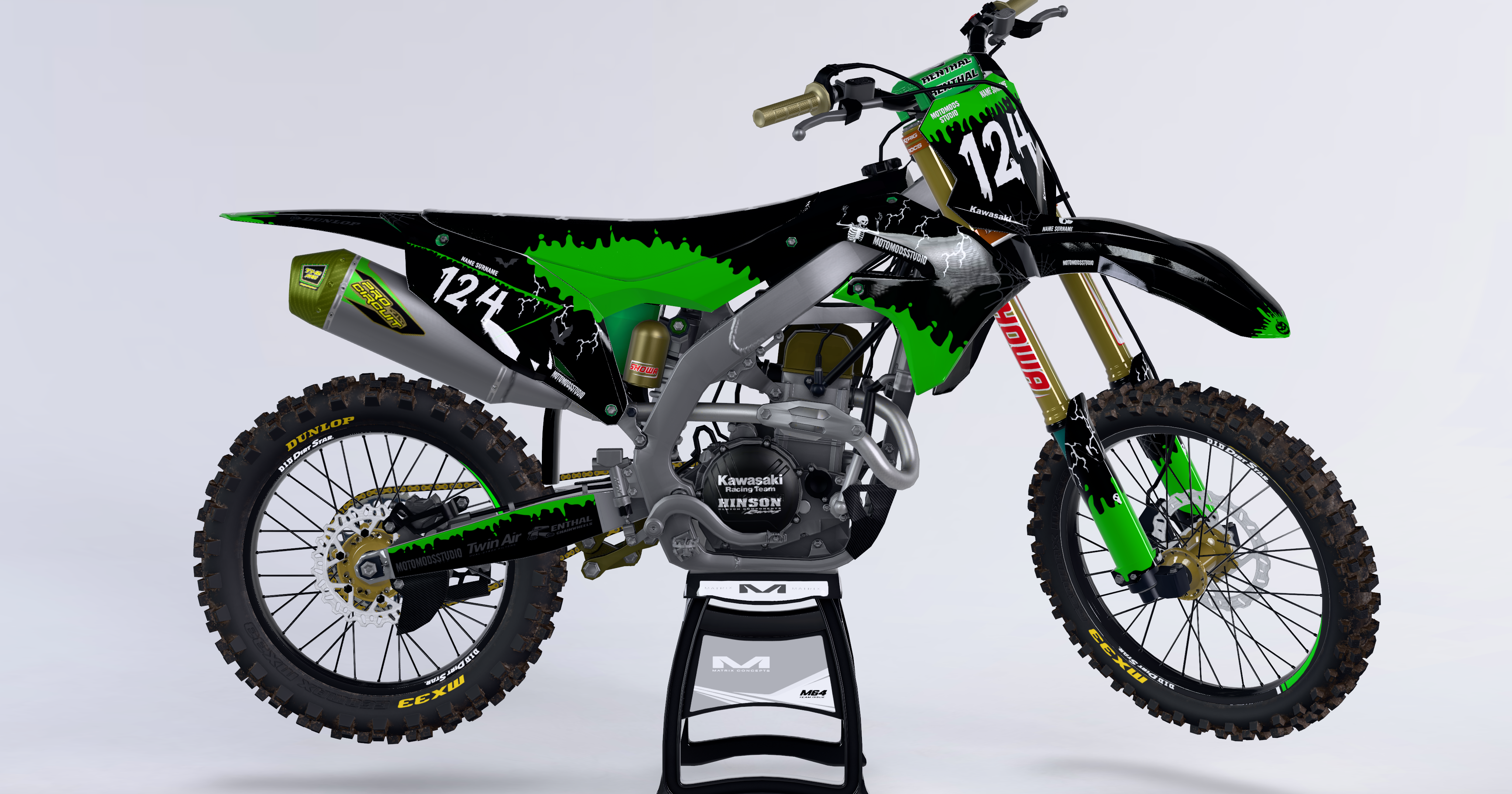 MotoModsStudio Toxic Slime Halloween Edition