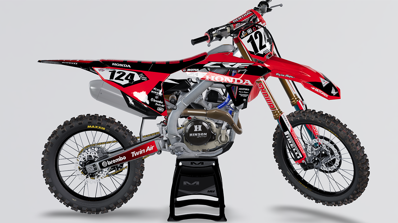 MotoModsStudio Red Shredder Honda