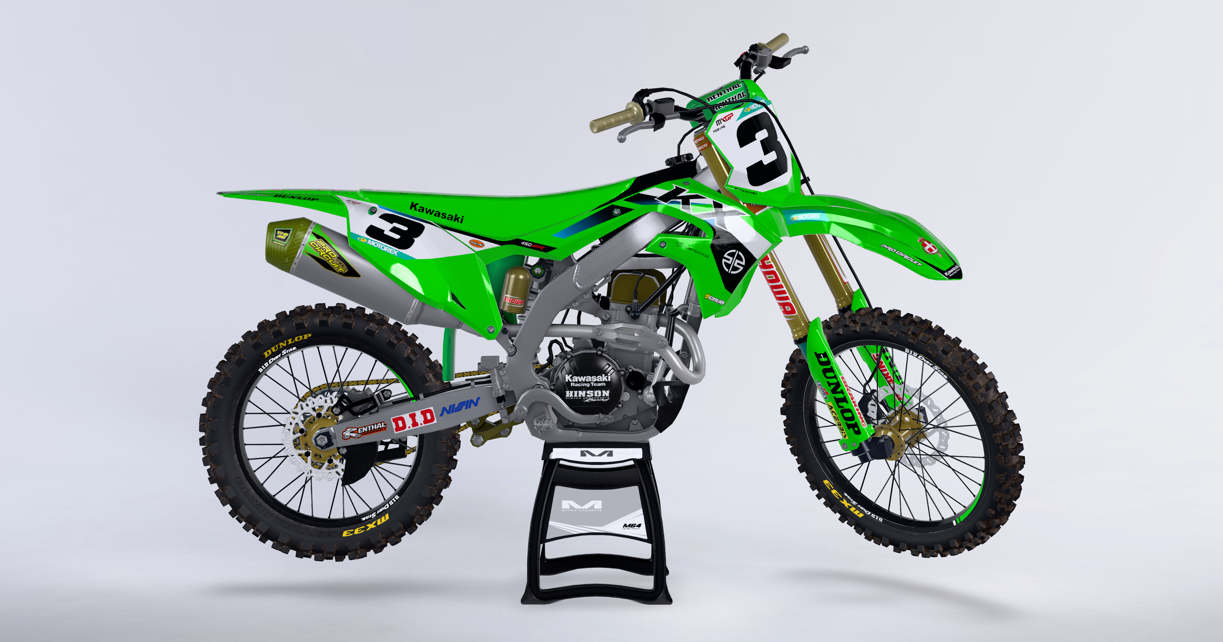 2025 MXGP Kawasaki Racing Team Bike